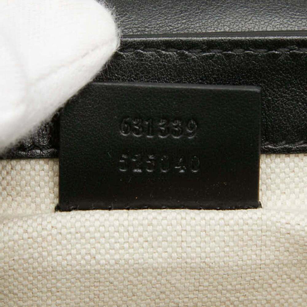GUCCI Black Leather Fanny Pack - Picture 12 of 12